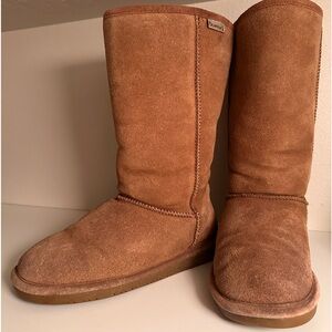 Bear Paw Womens, Chesnut  Suede Lined Boots Brown